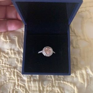 Swarovski crystal birthstone ring